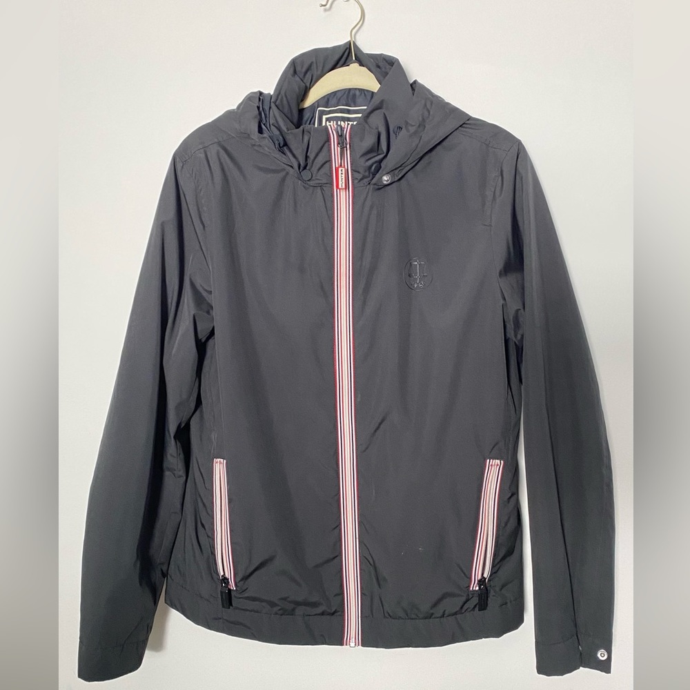 Hunter Original LW Insulated Jacket Packable Hood Windbreaker Water Repellent.
